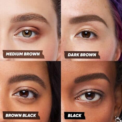 Kosas Brow Pop Nano - Ultra-Fine 1mm Brow Pencil Precision Tip - Natural-Looking Eyebrows with Finest Hairlike Stroke - All Day Wear, Hypoallergenic, Safe for Sensitive Skin- Brown Black - Image 3