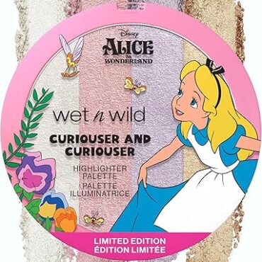 wet n wild Curiouser And Curiouser Highlighter Palette Alice In Wonderland Collection